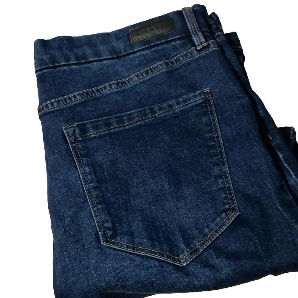 Nicole Miller‎ New York Soho High Rise Kick Boot Jeans Indigo Perfection NWT